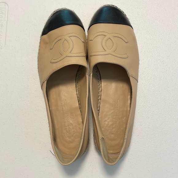 Chanel espadrilles in cream - Picture 1 of 4